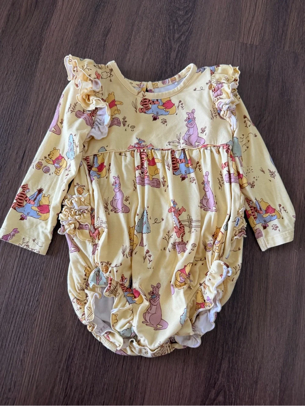 Little Sleepies playtime with Pooh bubble romper